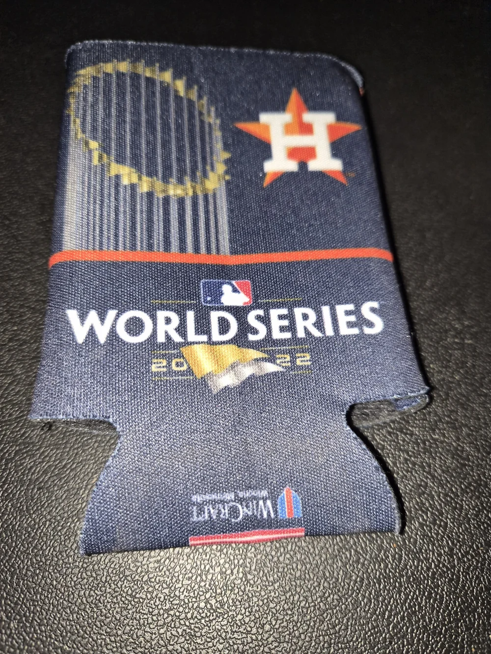 Houston Astros 2022 World Series Champions WinCraft Can Cooler Koozie MLB